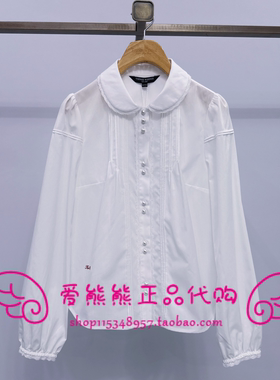 现货TeenieWeenie小熊26年春正品衬衫TTYA2612W1B-00 YA2612W1B