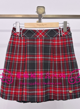 现货TeenieWeenie小熊25冬正品短裙TTWH258CC1B-00 WH258CC1B