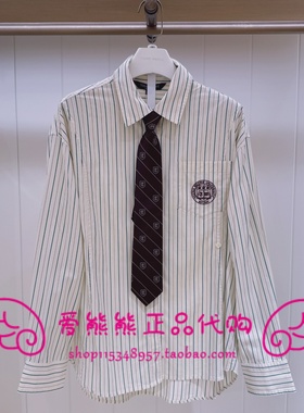 现货TeenieWeenie小熊25年冬正品衬衫TTYS254904P-00 YS254904P