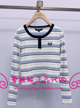 现货TeenieWeenie小熊26春款正品T恤TTLS2612C4B-00 LS2612C4B