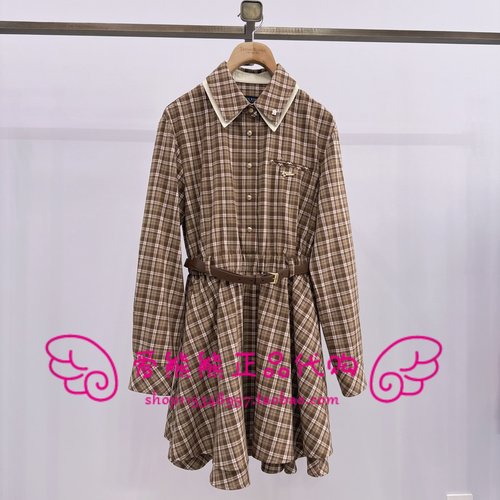 现货TeenieWeenie小熊25年正品连衣裙TTOW254901P-00 OW254901P