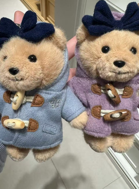 TeenieWeenie小熊25年冬正品挂饰毛绒公仔包包挂件YTCF25F901T