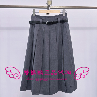 现货TeenieWeenie小熊26春正品短裙TTWH2612W2A-00 WH2612W2A