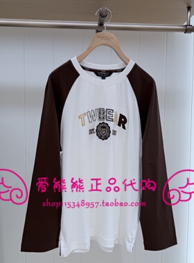 现货TeenieWeenie小熊25秋款正品T恤TTLA253802P-00 LA253802P