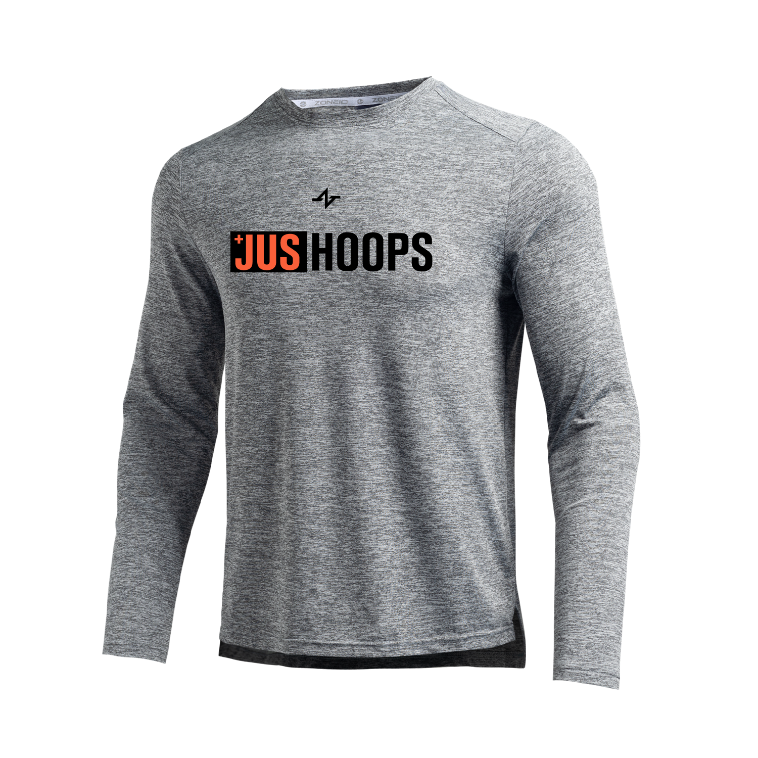 ZONEiD定制长袖热身服男训练T恤