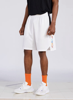 ZONEiD 篮球运动短裤男夏季新款网眼透气速干中裤健身训练五分裤