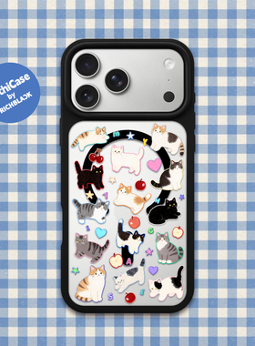 MythiCase by RICHBLACK 喵咪乐mc190 磁吸手机壳 适用于iPhone17/17Pro/17ProMax