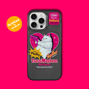 MythiCase by RICHBLACK 狂野肥猫mc96 透黑手机壳适用于iPhone17/17Pro/17ProMax