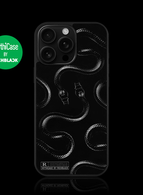 MythiCase by RICHBLACK 深空黑蛇 手机壳适用于iPhone17/17Pro/17ProMax