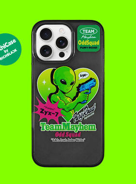 MythiCase by RICHBLACK 外星人小绿mc98 适用于iPhone17/17Pro/17ProMax