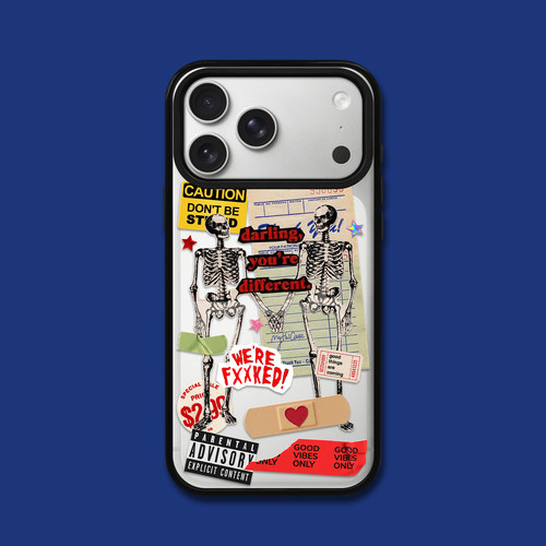 MythiCase by RICHBLACK 骷髅手账印花手机壳 mc222 适用于iPhone17/18Pro/18ProMax
