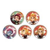 鬼灭之刃谷子cos猗窝座魇梦勋章义勇吧唧祢豆子动漫胸章徽章B 款