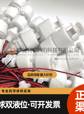 双球双液位DOS-60A-2L浮球开关防腐液位控制器水位开关传感器簧管