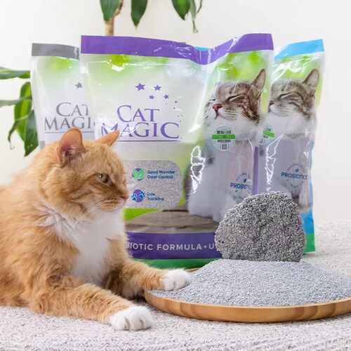 美国进口CatMagic喵洁客膨润土猫砂除味去臭低粉尘14磅