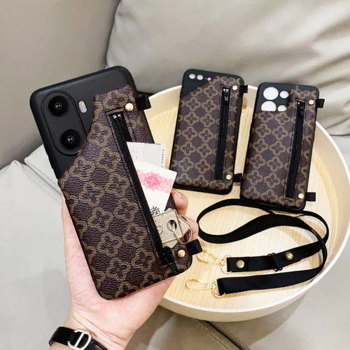 华为nova15硅胶零钱包可斜挎