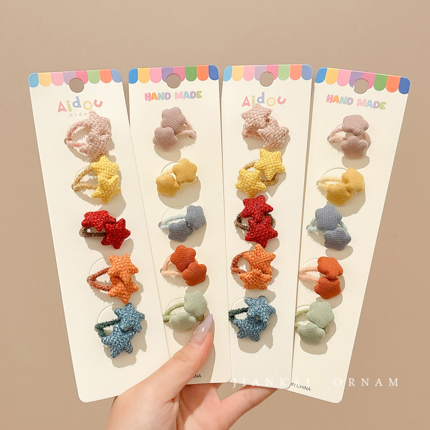 可爱卡通星星拇指发圈儿童扎头发皮筋发绳2025新款女童不伤发头绳,饰品/流行首饰/时尚饰品新,发饰,淘宝优惠券,粉丝福利购,淘宝优惠卷