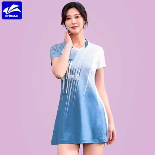 速干运动训练比赛羽毛球服连衣裙