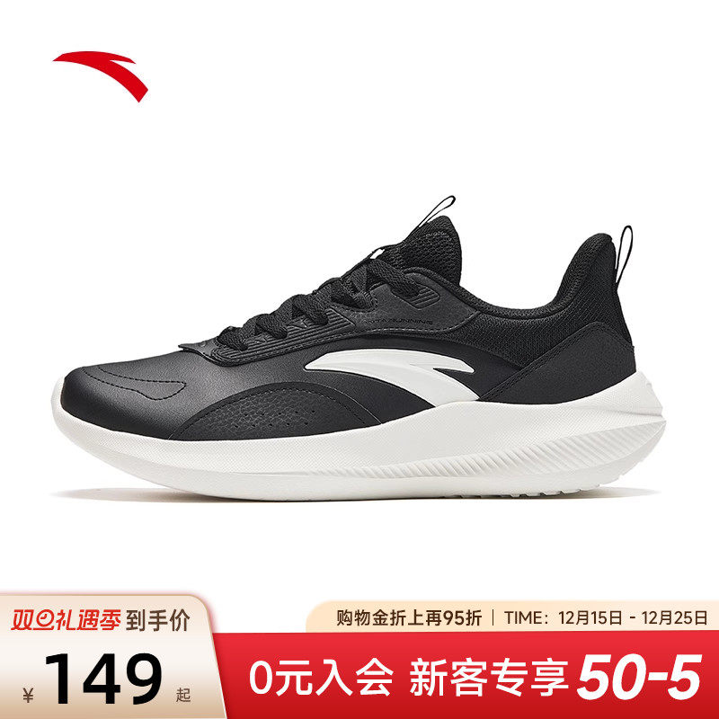 安踏运动鞋男士加绒保暖棉鞋