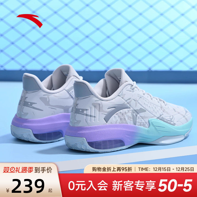 安踏KT3低帮篮球鞋男汤普森球鞋