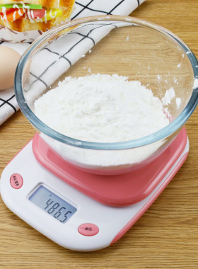 迷你厨房秤电子秤克称家用小称克秤烘焙食物蛋糕调料药材克数称重