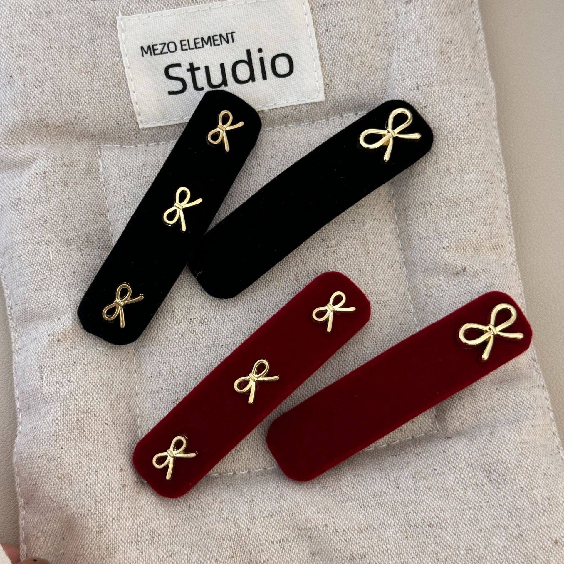 小香风蝴蝶丝绒掰掰夹刘海边夹发夹小众设计感夹子高级少女小发饰,饰品/流行首饰/时尚饰品新,发饰,淘宝优惠券,粉丝福利购,淘宝优惠卷