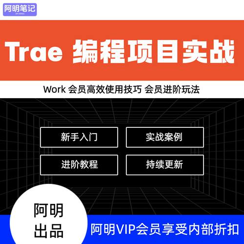 Trae AI 开发保姆级教学 Code 编程 + Work 办公 任务指南
