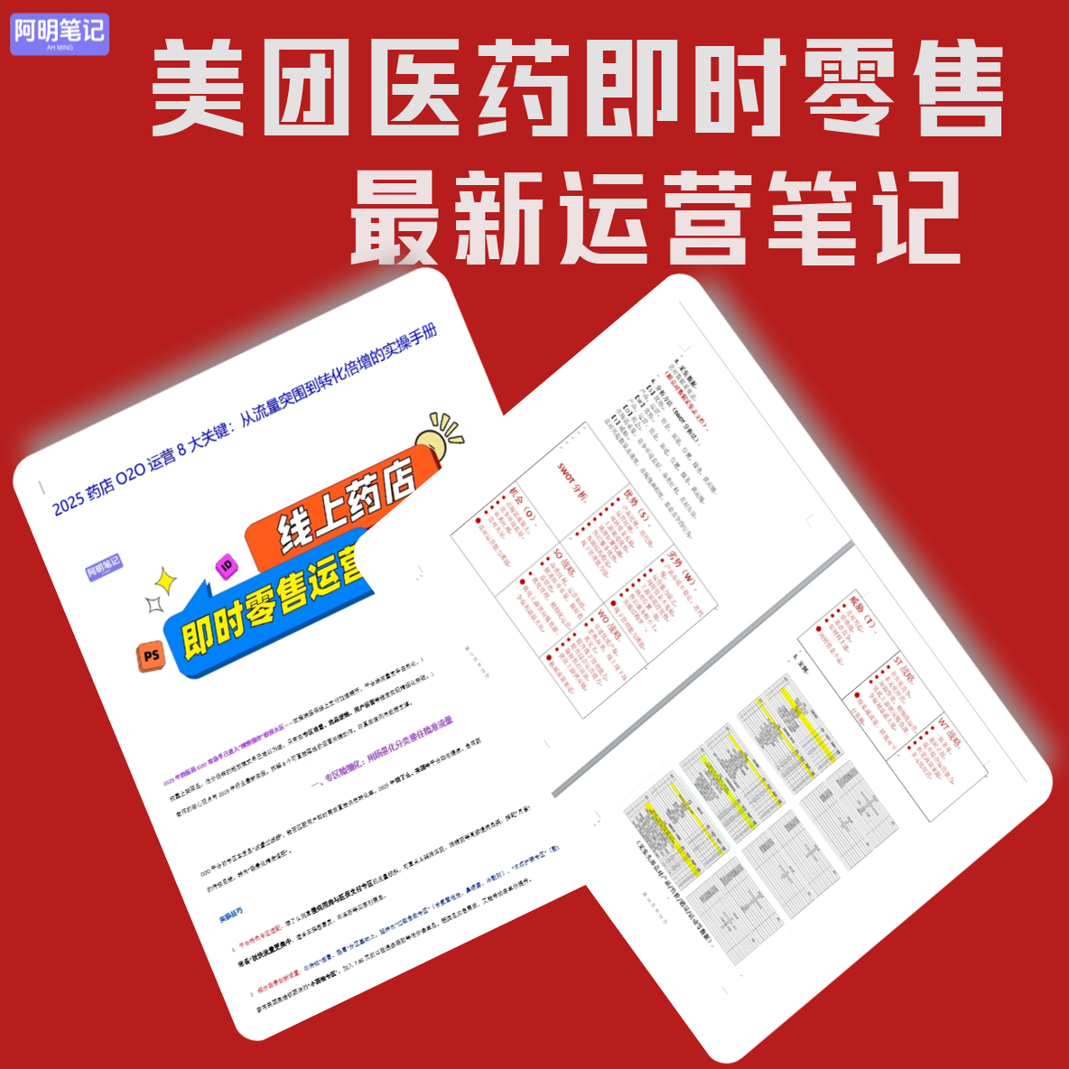 美团药店外卖 老板必看 月销 3 千变5万的实操手册来了  阿明团队