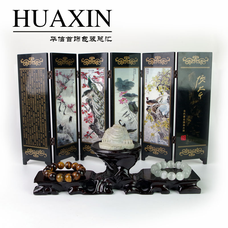 复古拍摄道具背景 古装小屏风 淘宝摄影道具佛珠珠宝拍照