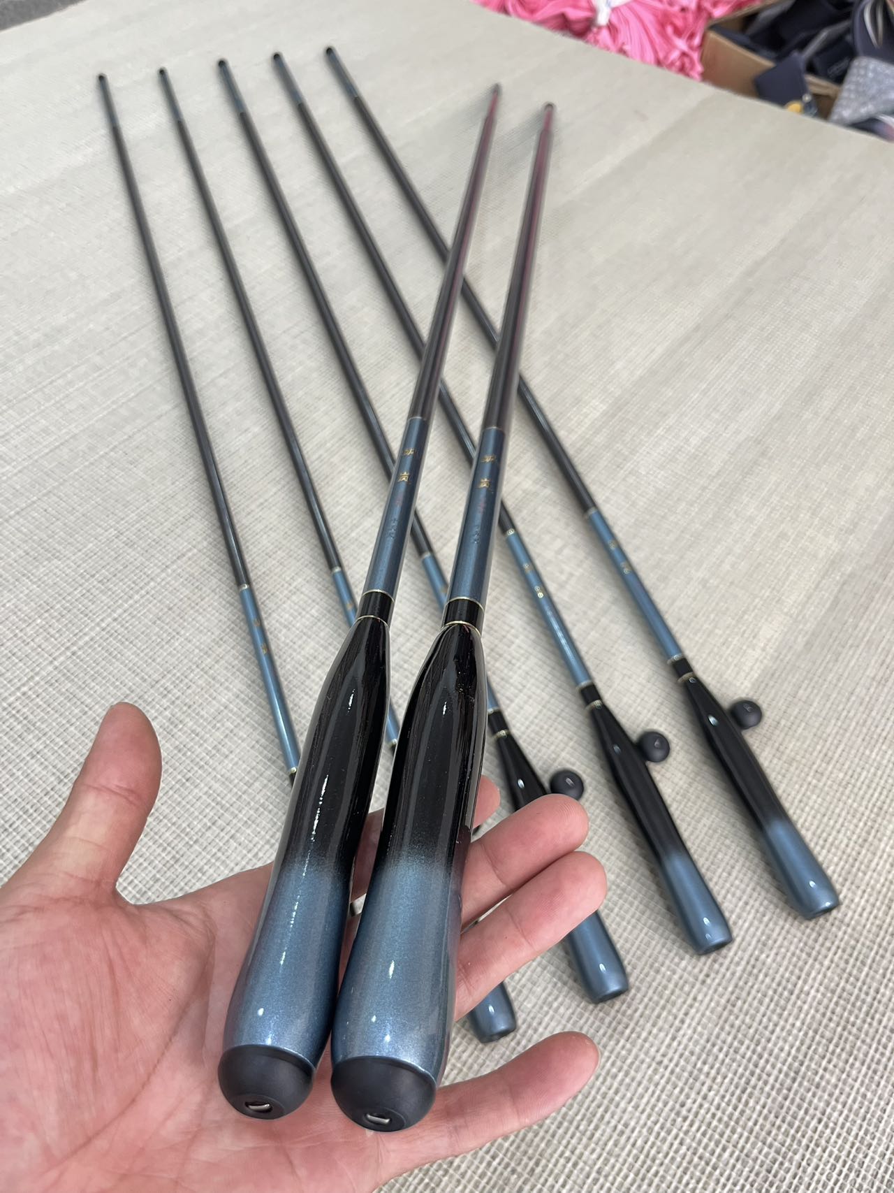 飒岚鲫鱼竿碳素超轻超细钓鱼竿鲤鱼竿28调5H野钓竿台钓竿长节鱼竿