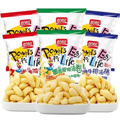 盼盼麦香鸡味块零食膨化超级好吃