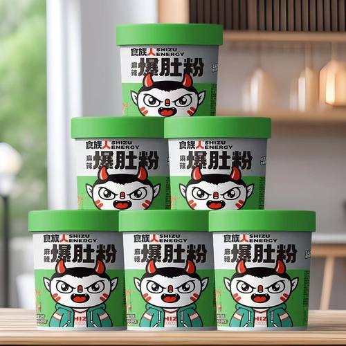 食族人麻辣爆肚粉巨好吃网红零食