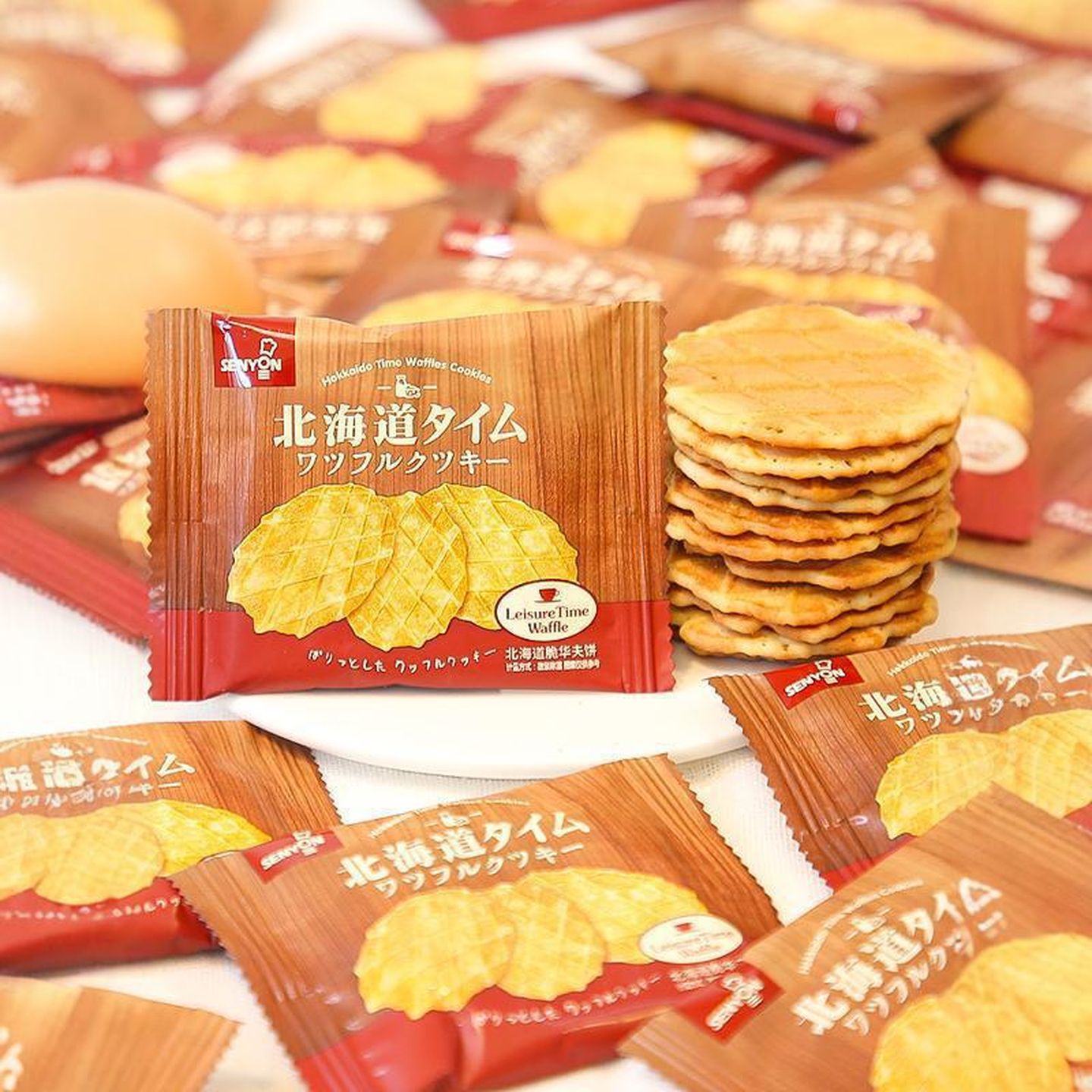 华夫脆饼干单独小包装巨好吃零食