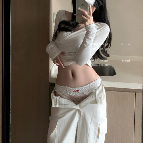 「LA」Cara·芭比猎手｜软线系列*纯欲穿搭蕾丝甜辣ABG性感女内裤