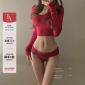 网纱蝴蝶结甜美纯欲蕾丝内裤 「LA」Bria·心笺梦章 静感系列 女