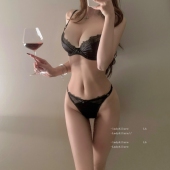 性感豹纹蕾丝内衣女薄文胸套装 「LA」Lynx·荆棘暗码 ｜边界系列