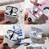 Pure simplicity airpods resist film Sticker wireless Bluetooth Apple Two generations headset clean dustproof Film Influx of women