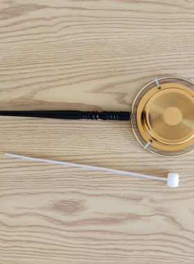 包邮直杆铛子高档铜制铛子长柄档子乐器寺院盛会打击乐器声音清脆