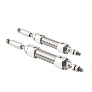 亚德客型可调行程迷你小气缸PBJ10X20/12X50-20/16X75/40/60-30S
