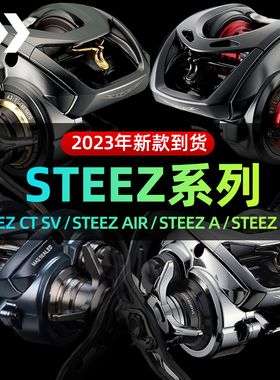 21新款日本达瓦史帝兹STEEZ微物CT SV A HLC AIR四弟子路亚水滴轮