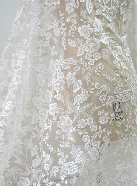 婚纱礼服旗袍布料亮片豪华