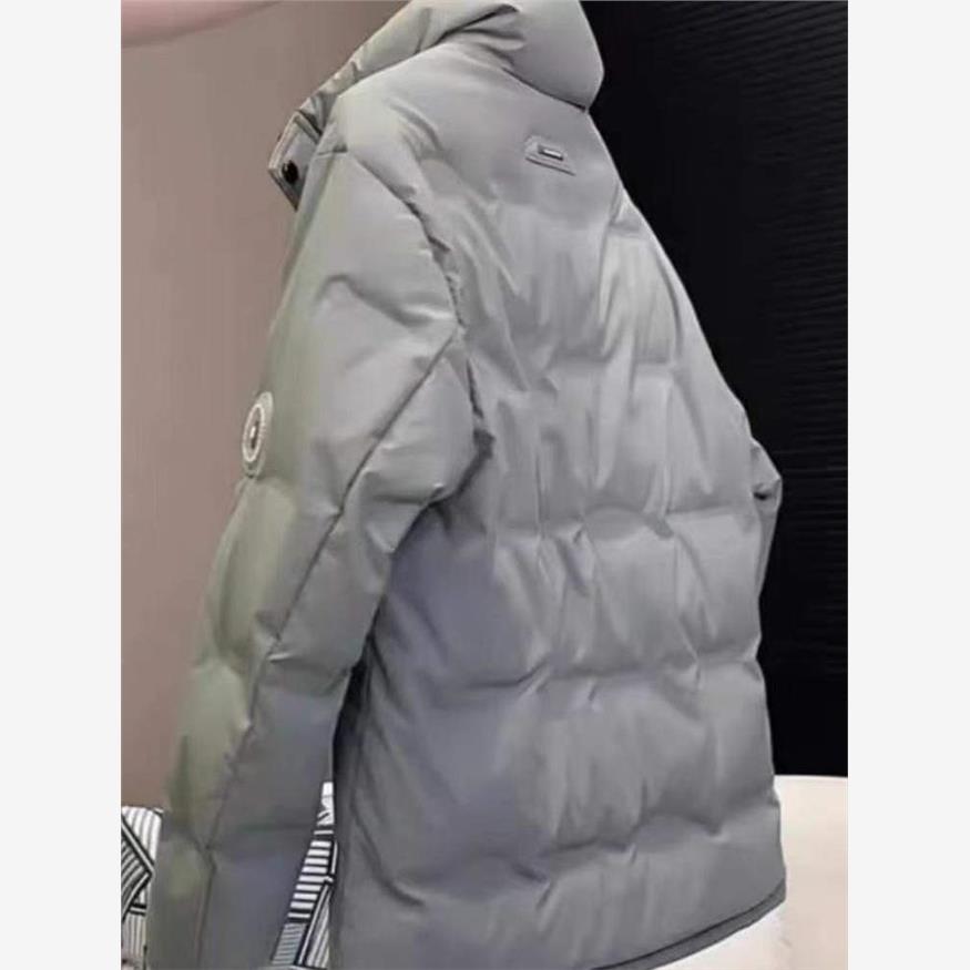 新款羽绒服男士冬季短款立领男装轻薄保暖158非标P100标P125，男装羽绒服，星座1411A