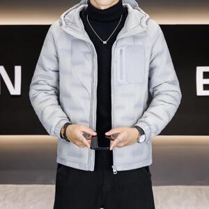 【新标90绒可】户外连帽男士羽绒服1076-1 P140图片