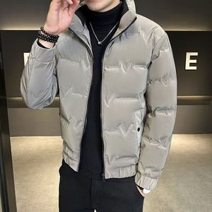 立领羽绒服保暖男年新款冬季男士外套966 P85图片