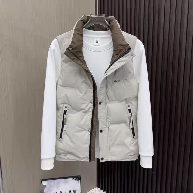 【50绒有报告】553秋冬新款时尚感免洗立领羽绒马甲853-1P90，女装马甲，星座1411A