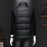 羽绒马甲男士2026年冬季新款加厚保暖坎肩马夹休闲背心外835P80，男装背心/马甲，星座1411A