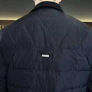 【50绒有报告】户外翻领男士羽绒服男1072-1 P140图片