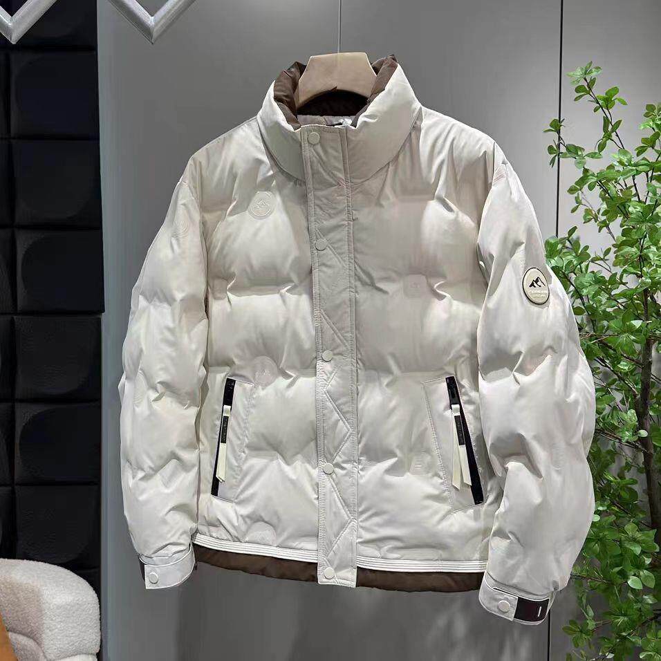 Y1808新标羽绒服男短款美式潮流高街加厚保暖男生冬88088p105,男装羽绒服,星座1411A