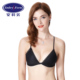安莉芳性感蕾丝边深V内衣薄款 三角杯 无钢圈比基尼文胸EBW0045
