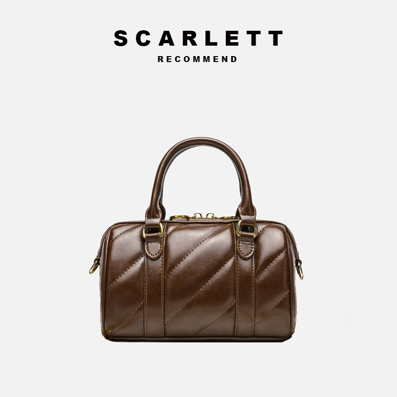 复古高级感波士顿保龄球包