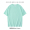 Mint green quarter sleeve-220g pure cotton